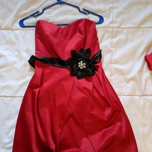 Red Cocktail Dress